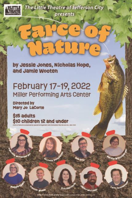 The Little Theatre of Jefferson City: Farce of Nature Show Poster